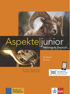 Aspekte junior B1 plus, Kursbuch mit Audios und Videos