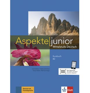 Aspekte junior B2, Kursbuch mit Audios und Videos