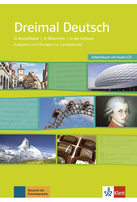 Dreimal Deutsch, Arbeitsbuch + Audio-CD
