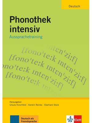 Phonothek intensiv, Arbeits-und Übungsbuch
