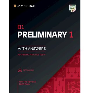 B1 Preliminary 1, Student's Book with Answers with Audio with Resource Bank