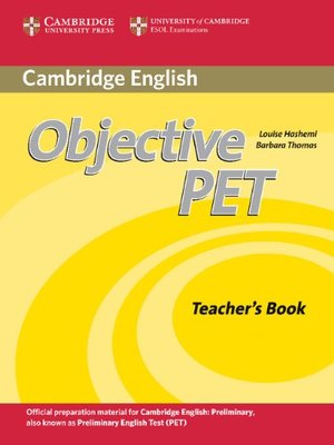 Objective PET, Teacher's Book