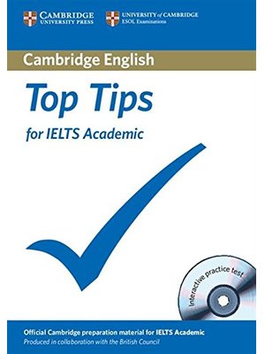 Top Tips for IELTS Academic, Paperback with CD-ROM