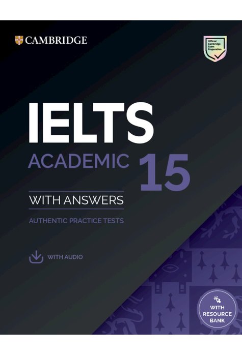 IELTS 15 Academic Student's Book with Answers with Audio with Resource Bank