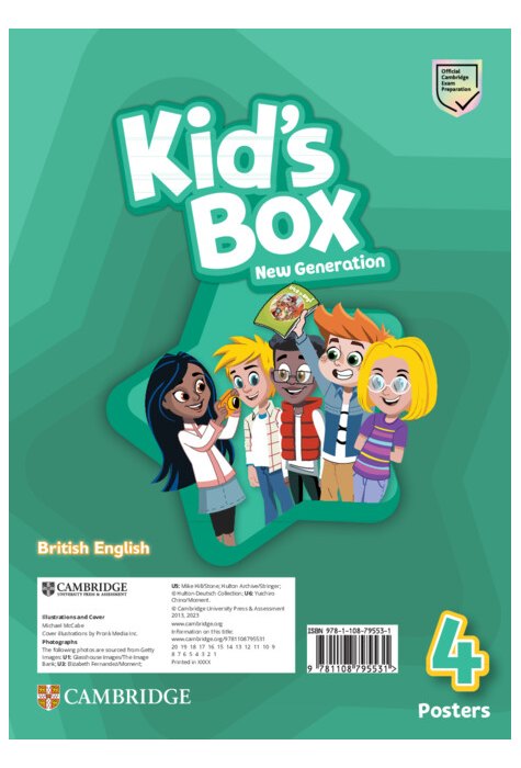 Kid's Box New Generation Level 4 Posters British English