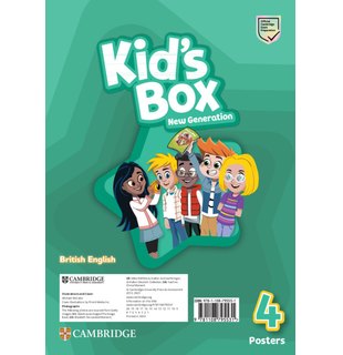 Kid's Box New Generation Level 4 Posters British English