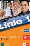 Linie 1 B1+/B2.1 - Kurs- und Übungsbuch Teil 1 mit Audios und Videos inklusive Lizenzschlüssel allango (24 Monate)
