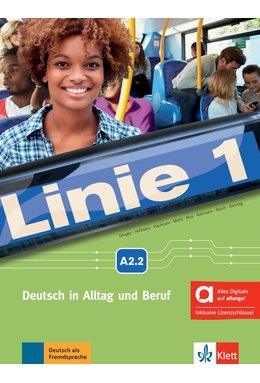 Linie 1 A2.2 - Kurs- und Übungsbuch mit Audios und Videos inklusive Lizenzschlüssel allango (24 Monate)