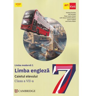 Limba modernă 1 - Engleză. Caietul elevului. Clasa a VII-a