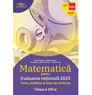 Evaluarea națională 2025. MATEMATICĂ. Clasa a VIII-a