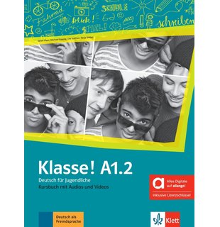 Klasse! A1.2 - Kursbuch mit Audios und Videos inklusive Lizenzschlüssel allango (24 Monate) - Hybride Ausgabe allango