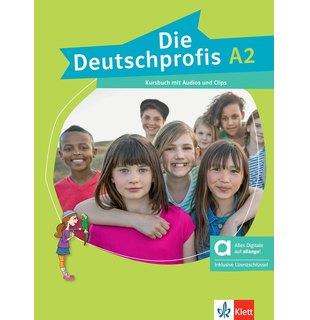 Die Deutschprofis A2 - Kursbuch mit Audios und Clips inklusive Lizenzschlüssel allango (24 Monate) - Hybride Ausgabe allango