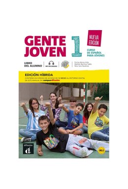 Gente joven 1 Nueva edición - Edición híbrida - Libro del alumno