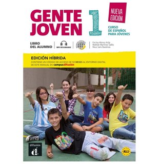 Gente joven 1 Nueva edición - Edición híbrida - Libro del alumno