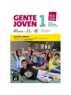 Gente joven 1 Nueva edición - Edición híbrida - Libro del alumno