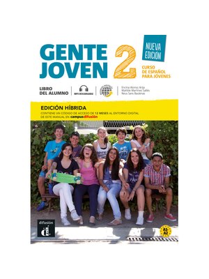 Gente joven 2 Nueva edición - Edición híbrida - Libro del alumno