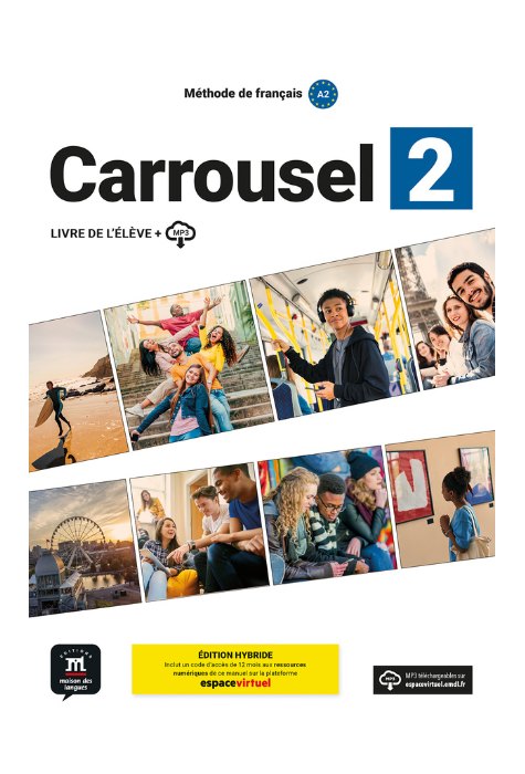 Carrousel 2 – Livre de l’élève