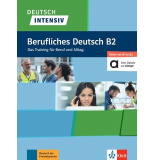 Deutsch intensiv Berufliches Deutsch B2, Buch + online